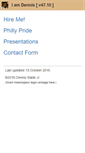 Mobile Screenshot of dennisslade.com